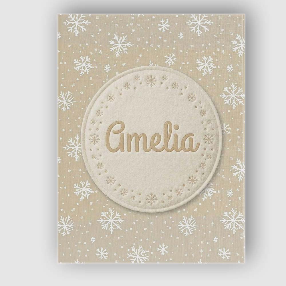Personalised Name Classic Beige Background Custom Unique Gift Idea Elegant Feature Canvas Wall Art Print Decor Picture Ready to Hang
