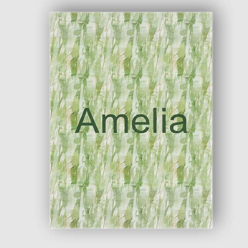Personalised Name Soft Green Watercolor Custom Modern Room Accent Elegant Feature Canvas Wall Art Print Decor Picture Ready to Hang