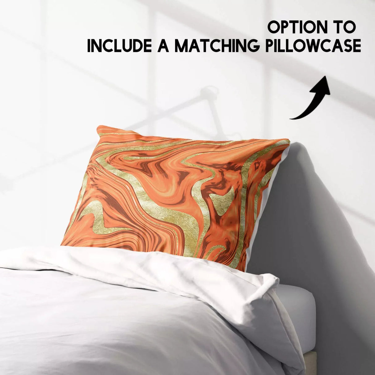 Liquid Marble Abstract Duvet Cover