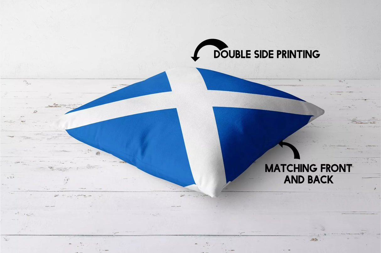 Scotland Scottish Flag Cushion
