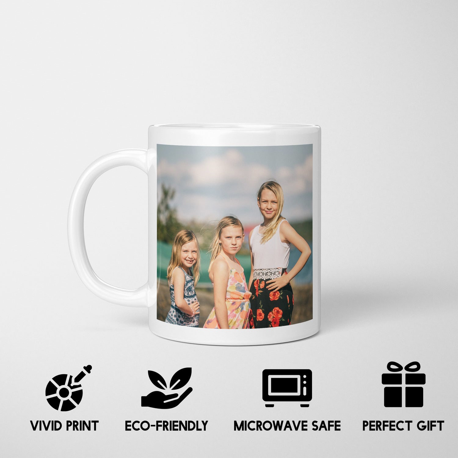 Personalised Upload Your Own Photos Custom Text Coffee Cup Tea Mug Gift Him Her