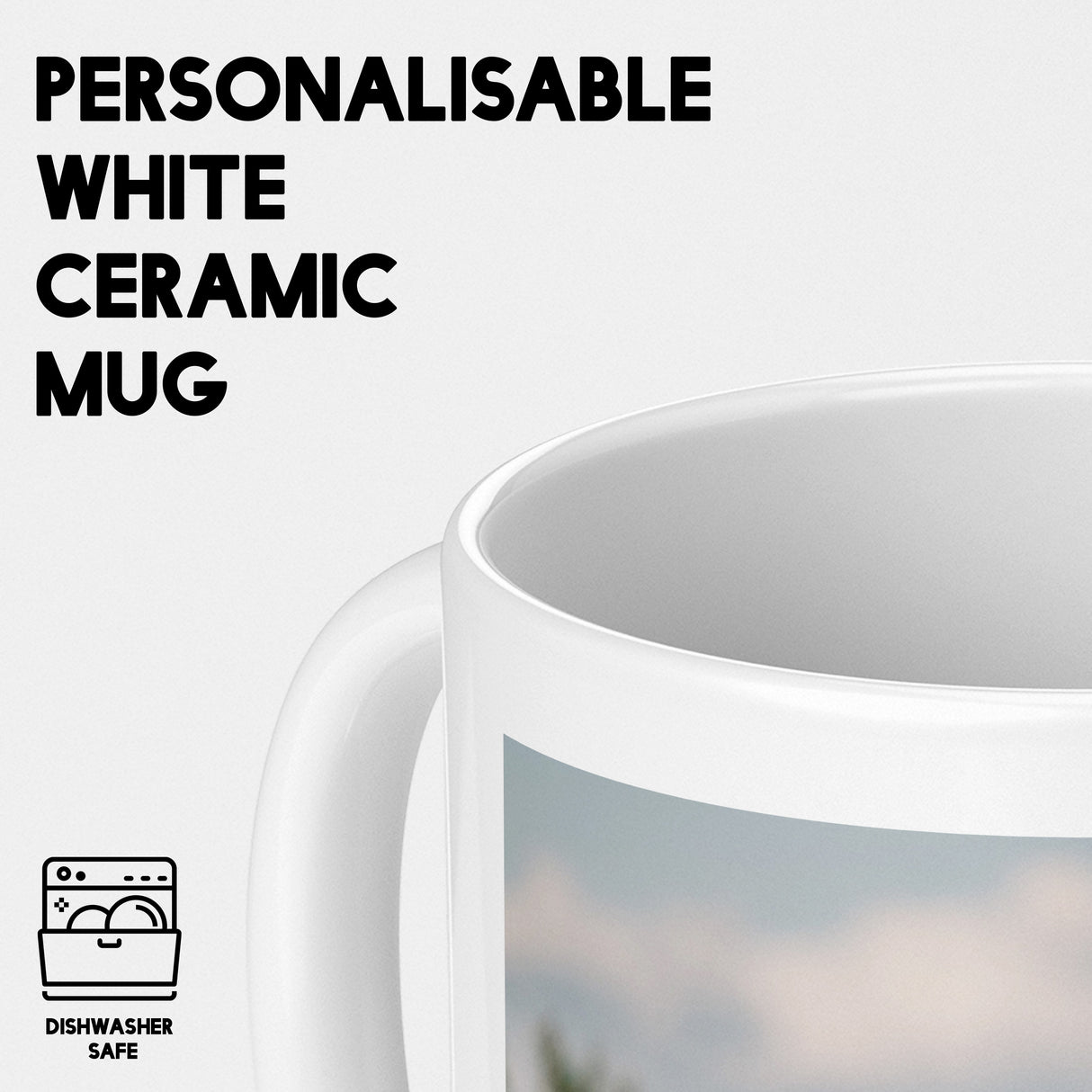 Personalised Upload Your Own Photos Custom Text Coffee Cup Tea Mug Gift Him Her