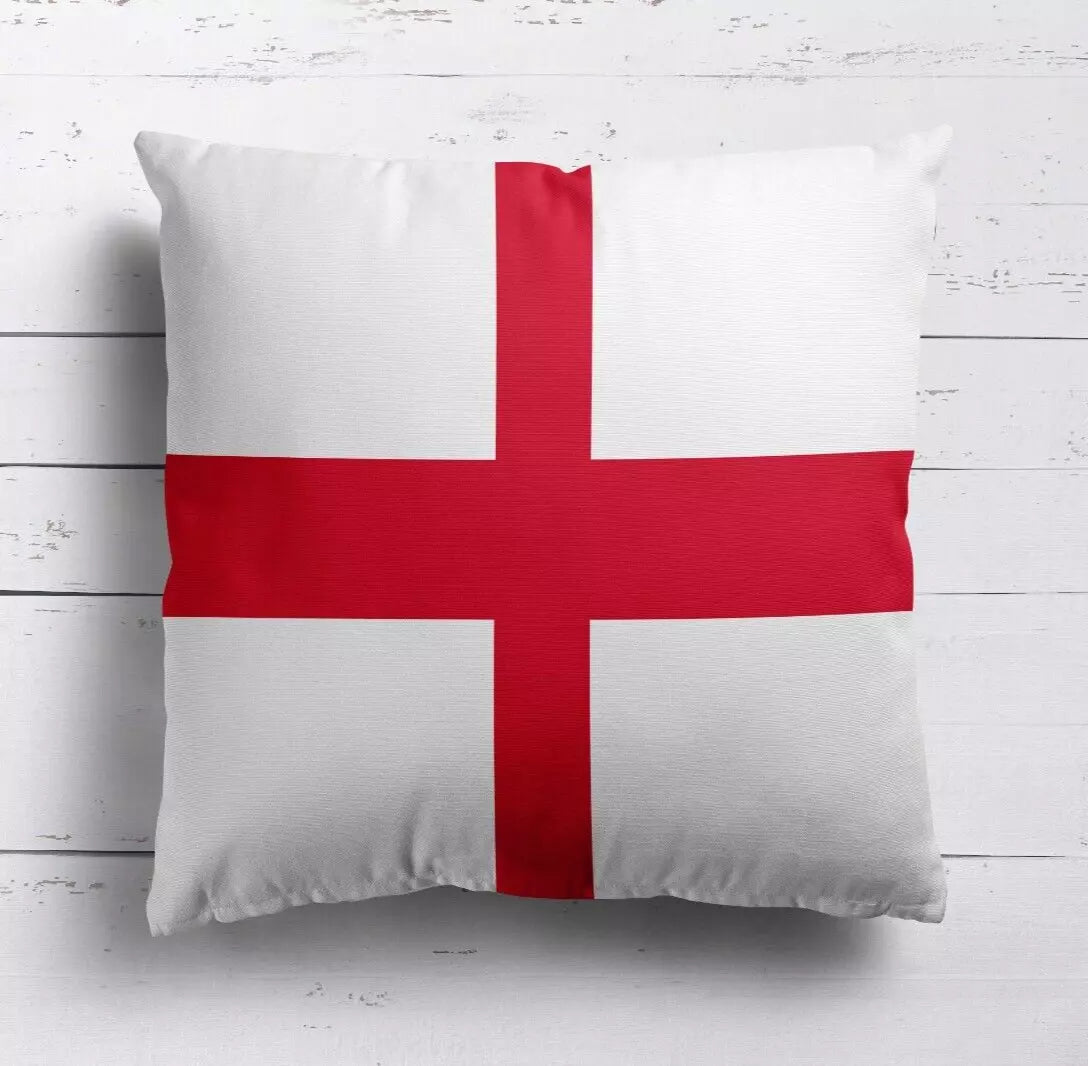 England Flag Cushion