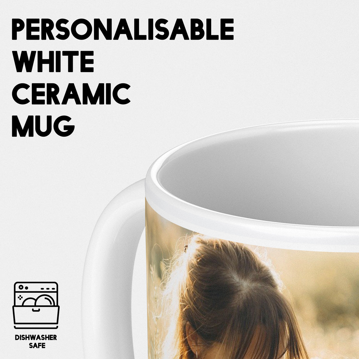 Personalised Upload Your Own Photos Custom Text Coffee Cup Tea Mug Gift Him Her