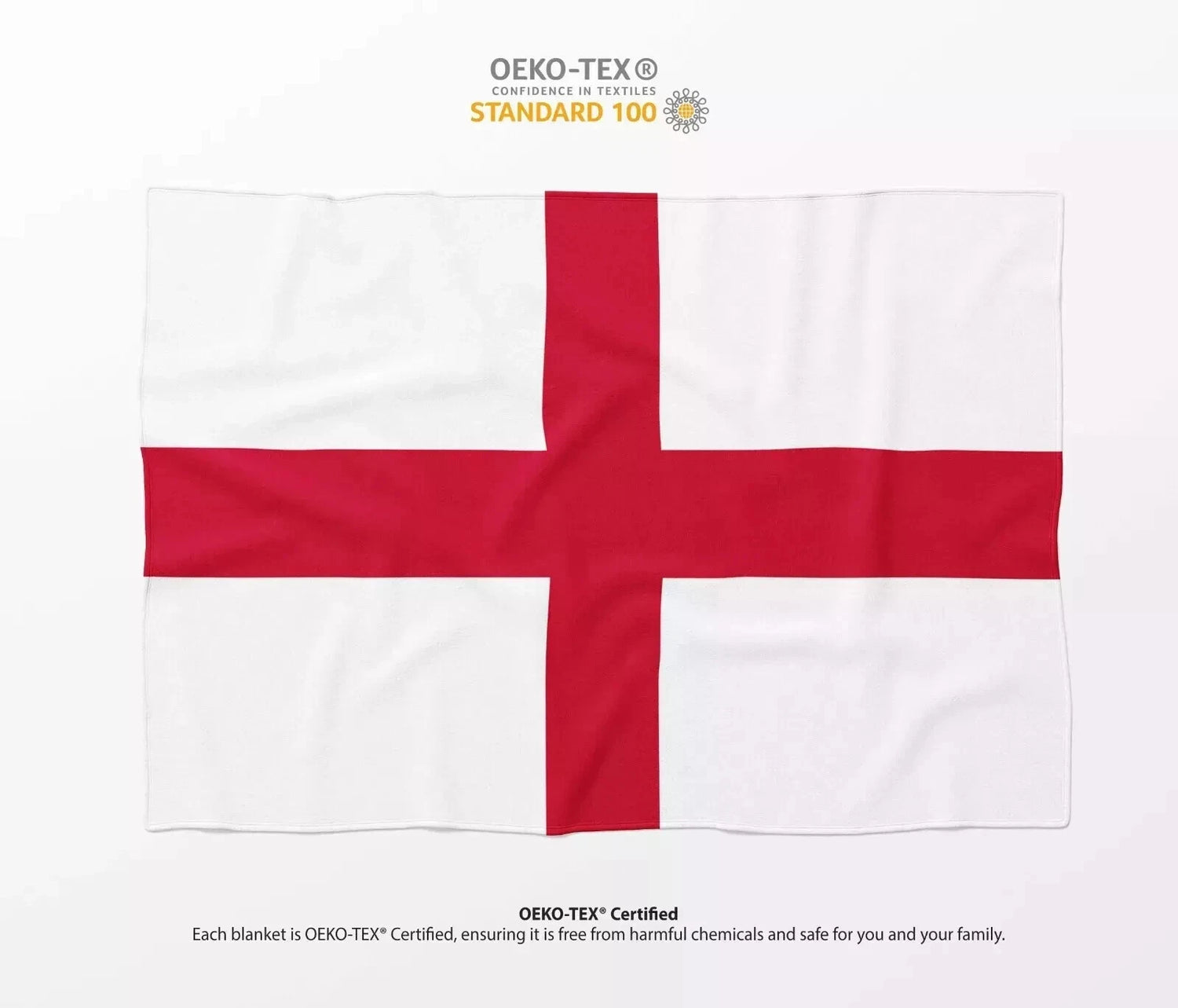 England Flag Blanket