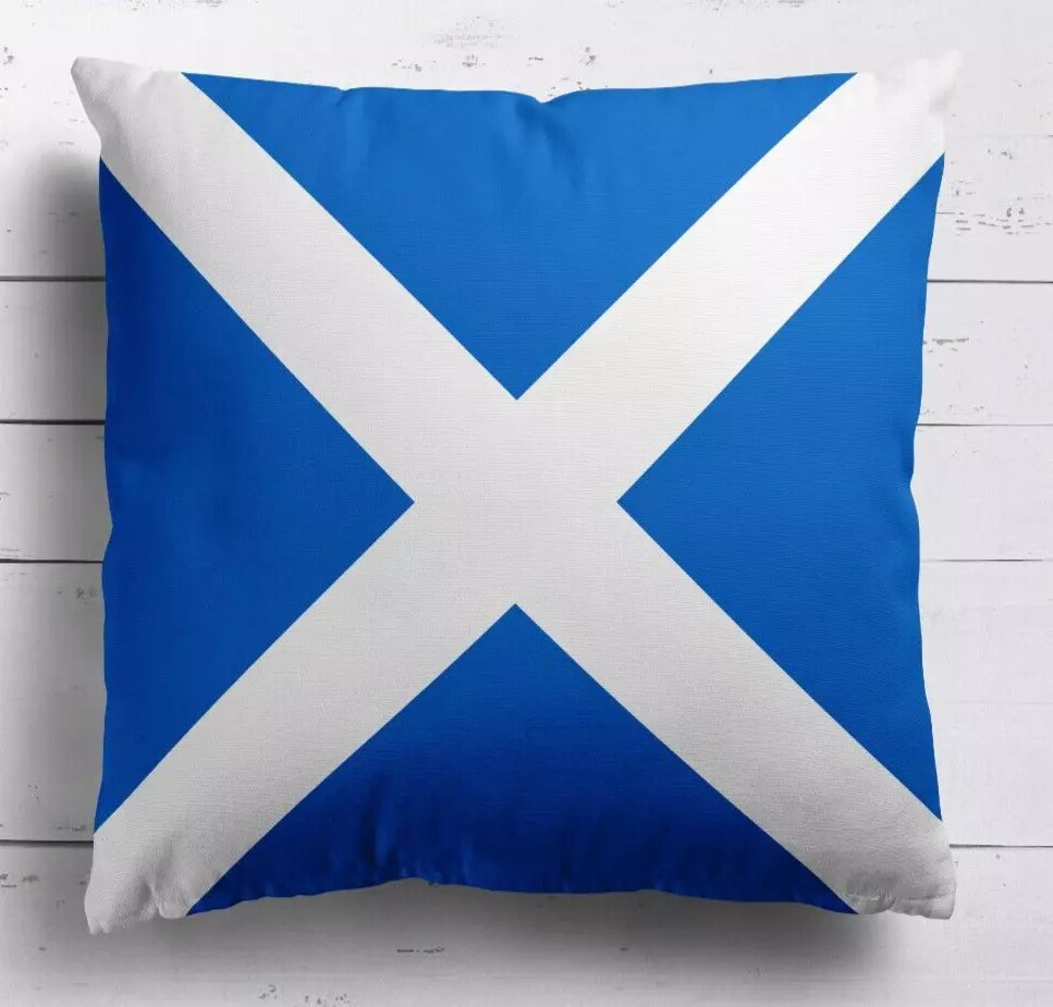 Scotland Scottish Flag Cushion