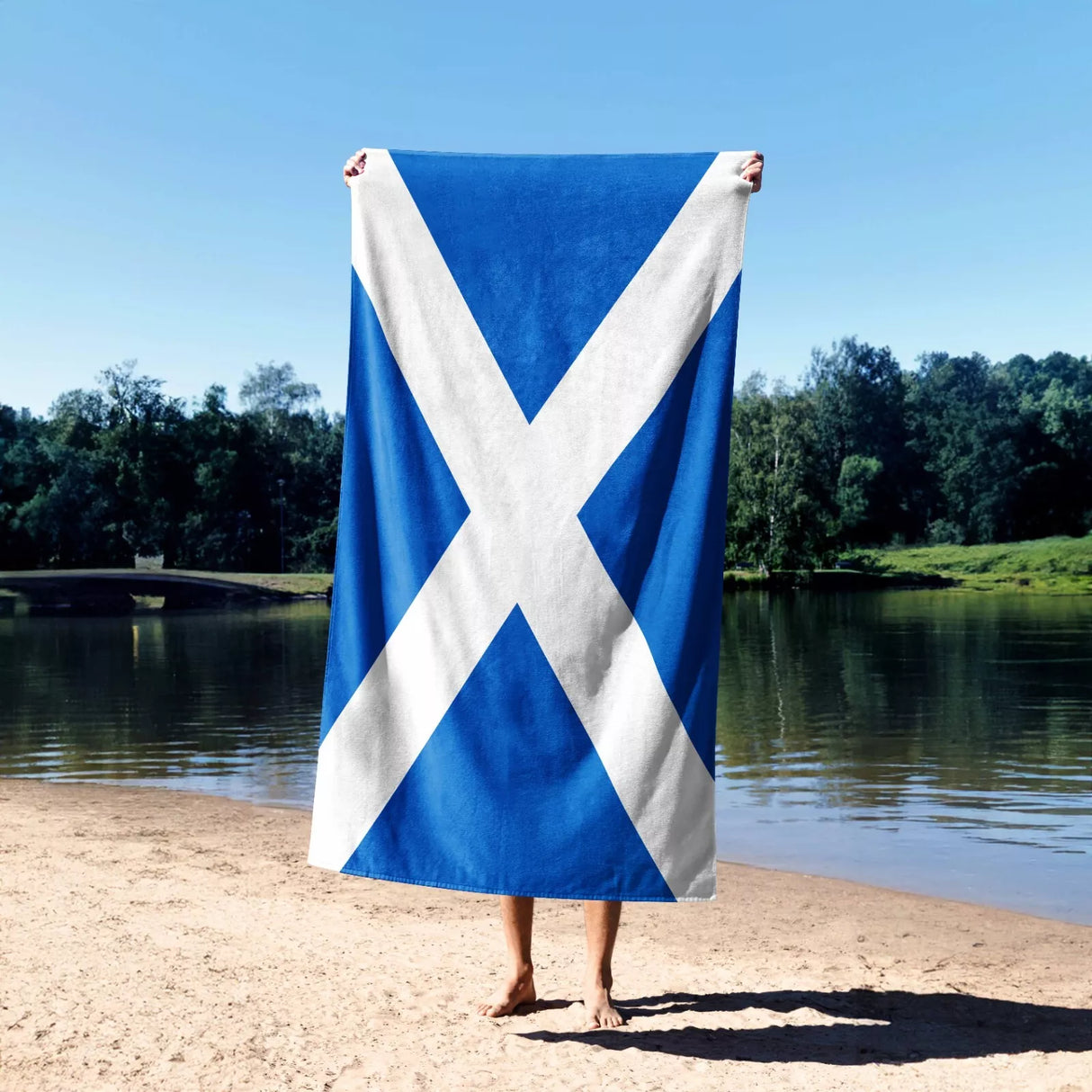 Scotland Scottish Flag Towel