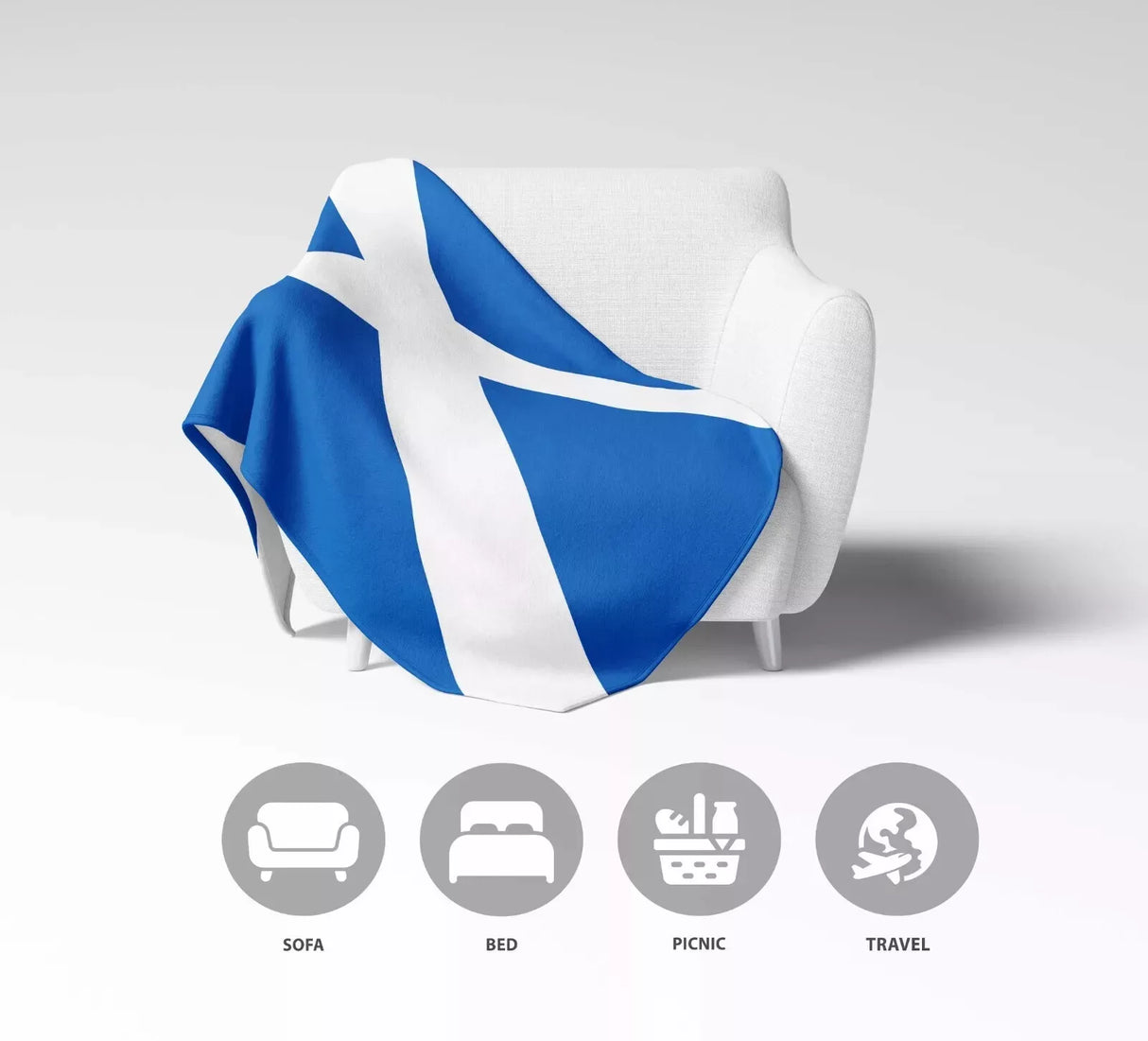 Scotland Scottish Flag Blanket