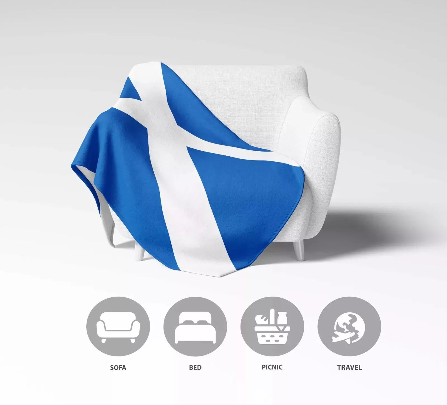 Scotland Scottish Flag Blanket