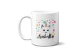 Personalised Name Unicorn Kitten Coffee Tea Mug Gift 11oz Mug + Coaster