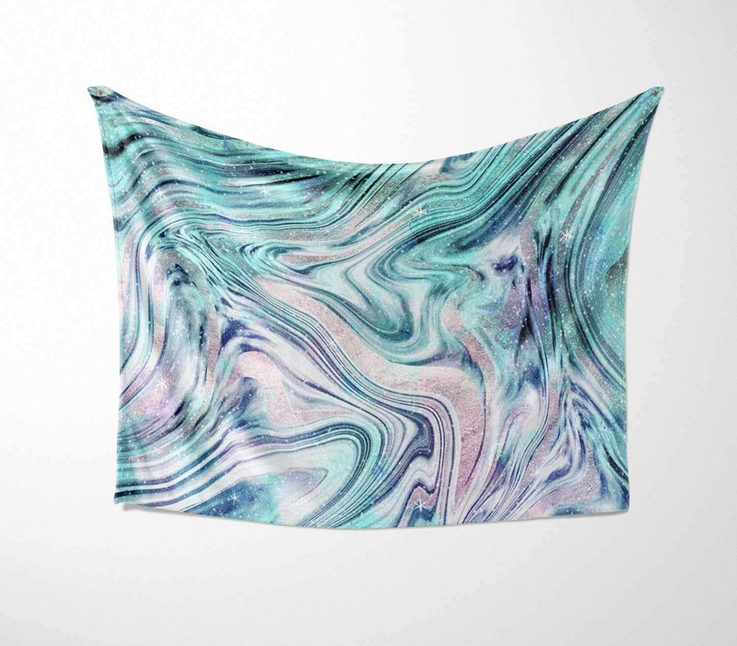 Liquid Marble Abstract  Custom Design Novelty Fleece Mink Blanket Throw Gift
