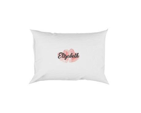 Pair of Love Hearts Soft Pillowcase Pillow Case Cover