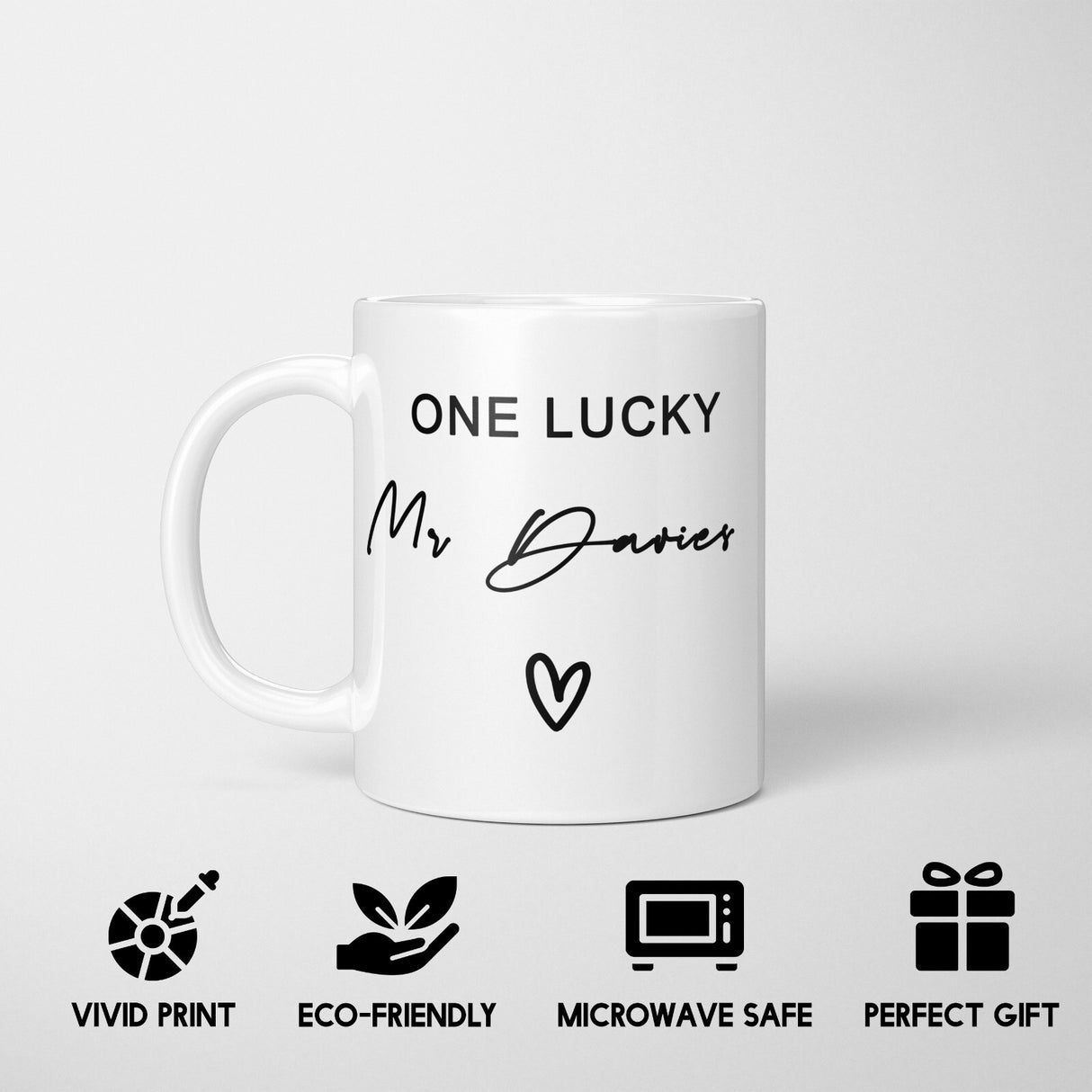 Soon To Be Love Personalised Wedding Gift Printed Coffee Tea Mug Coaster Him Her