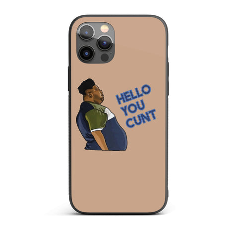 Harvey Hello You C*nt Rude Personalised Custom Cover - Printed iPhone Black Case