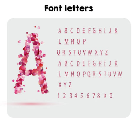 Personalised Any Name Pink Rose Petals Coloured Absorbent Beach Bath Sheet Towel