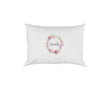 Personalised Name Floral Wreath Soft Pillowcase Pillow Case Cover