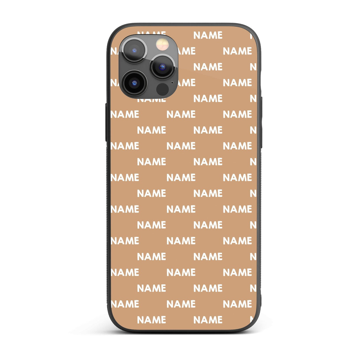 Custom Any Name Colour Font Personalised Customise Printed iPhone Black Case