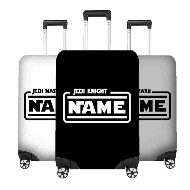 Star Wars Padawan Jedi Knight Name Custom Luggage Cover Personalise Suitcase