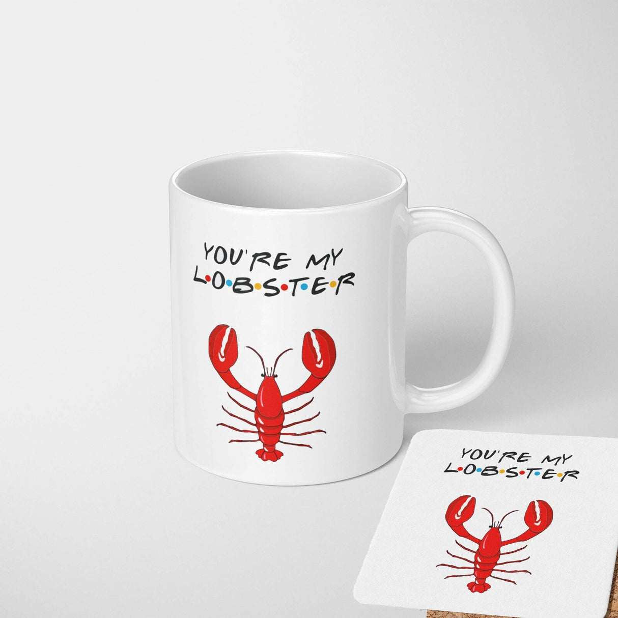 Personalised Name Valentines Love Gift Coffee Tea Mug + Coaster Option Him Her