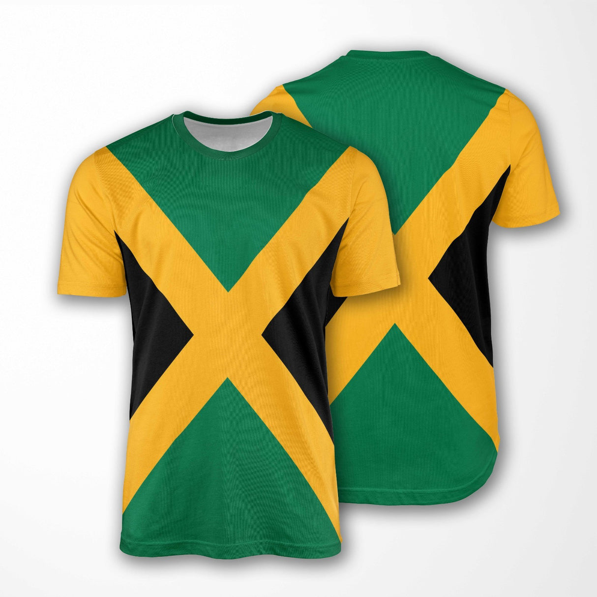 Jamaica Flag - Design Custom All-Over Printed Unisex T-Shirt Patriotic Tee Gift