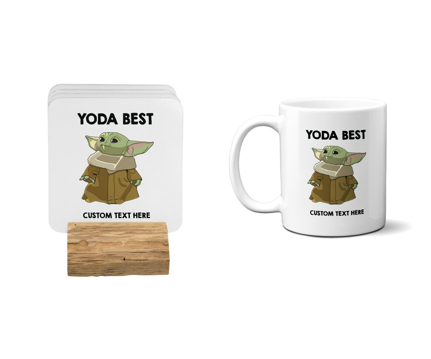 Personalised Yoda Best Inspirational Motivation Star Wars Inspired Coffee Mug