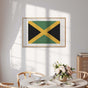 Jamaican Flag Jamaica Design Custom Wall Art Poster, Picture Print & Gift Decor