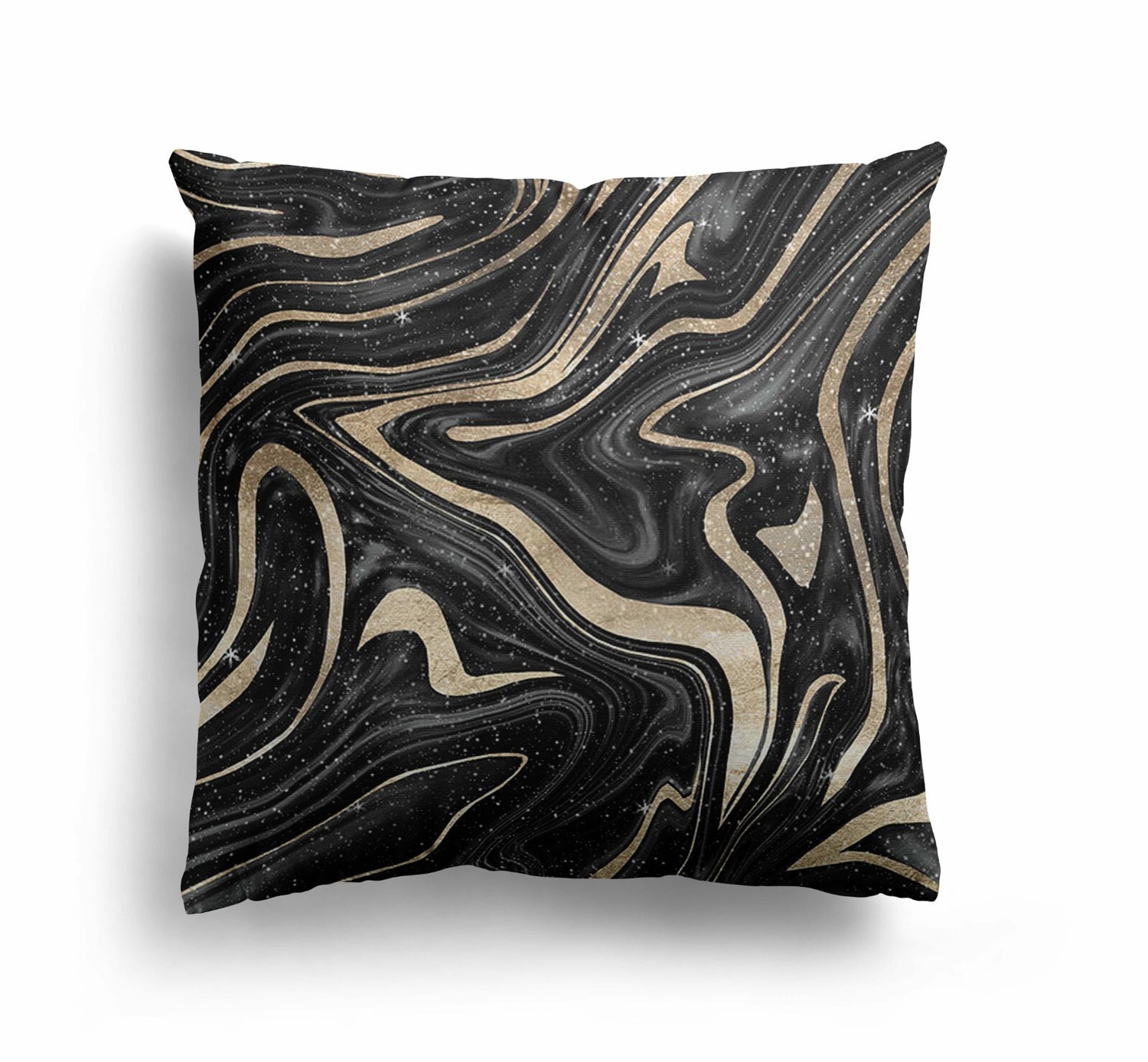 Liquid Marble Custom Design Coloured Novelty Square Filled Cushion Decor Gift