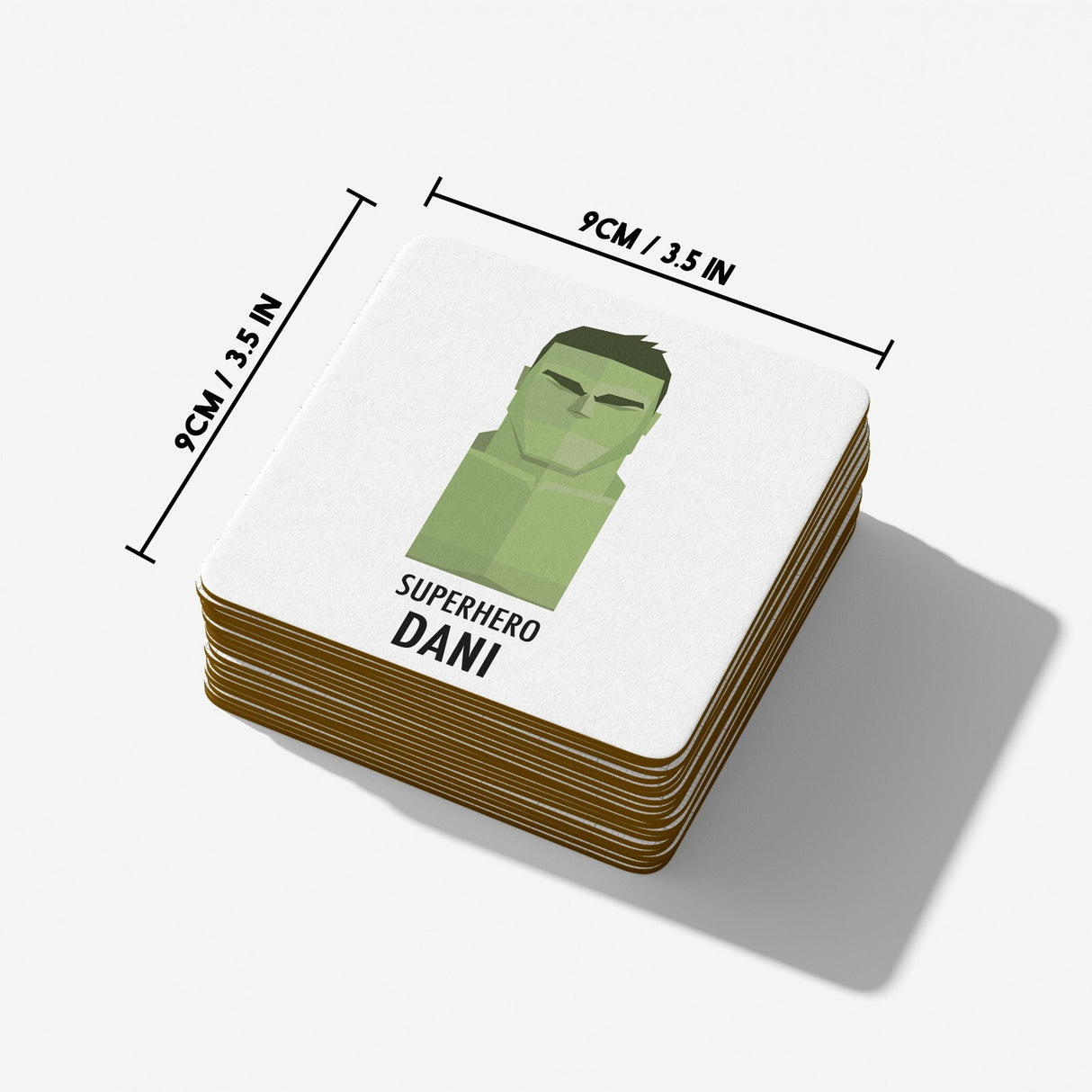 Superhero Personalised Name Kids Tea Coffee Drink Mug Gift Mug Set Coaster Cup