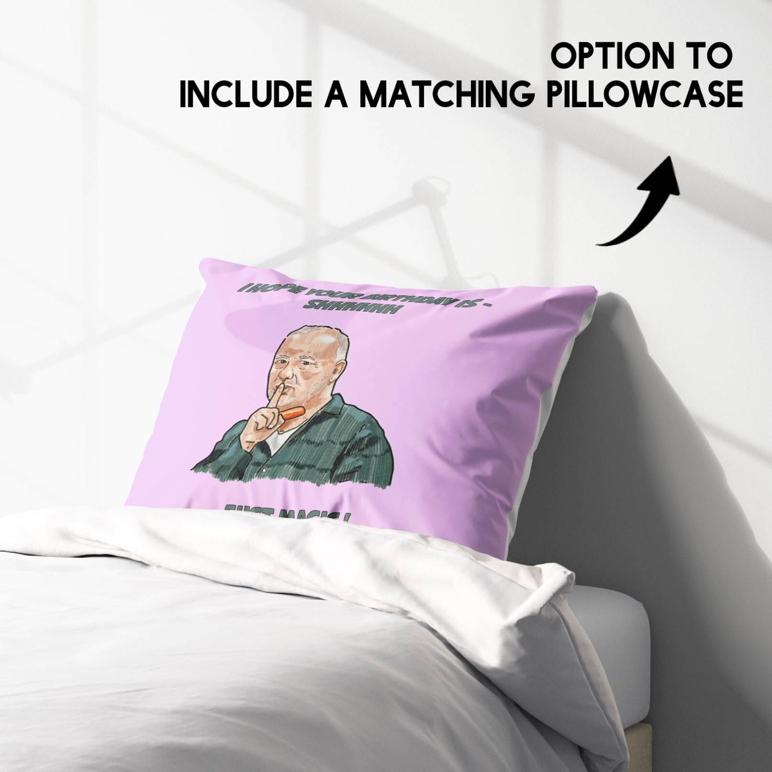 Your Birthday Is Going To Be Shhh Just Magic Bob Mortimer Single Duvet Cover