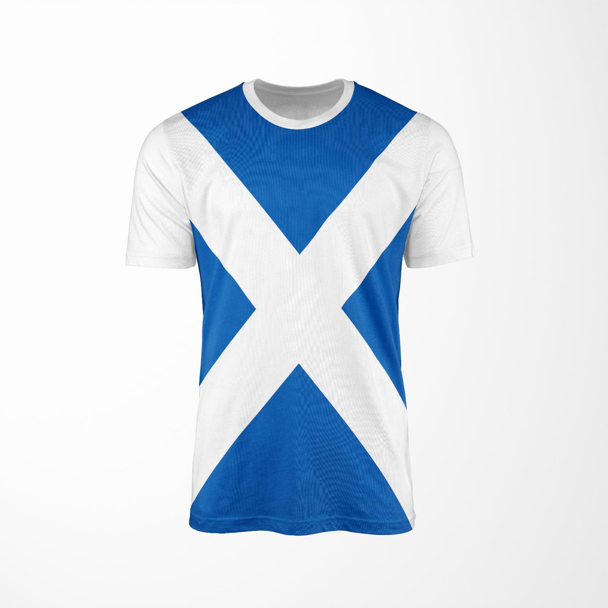 Scottish Flag Cross Custom All-Over Printed Unisex T-Shirt Patriotic Tee Gift