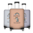 B*itch Please I'm a Unicorn Luggage Cover – Gift Personalised Suitcase Protector