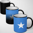 Somalia Flag Design Tea Gift Heat Sensitive Magic Colour Changing Mug Custom