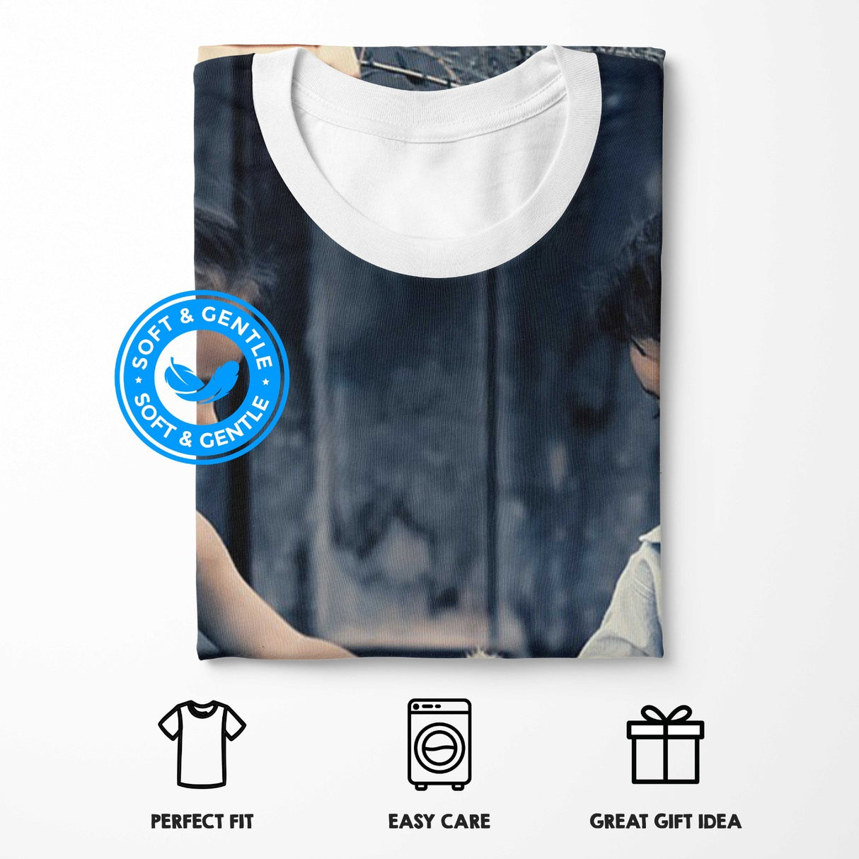 Upload Your Own Photo Personalised T-Shirt Custom Print Unisex Fit Perfect Gift