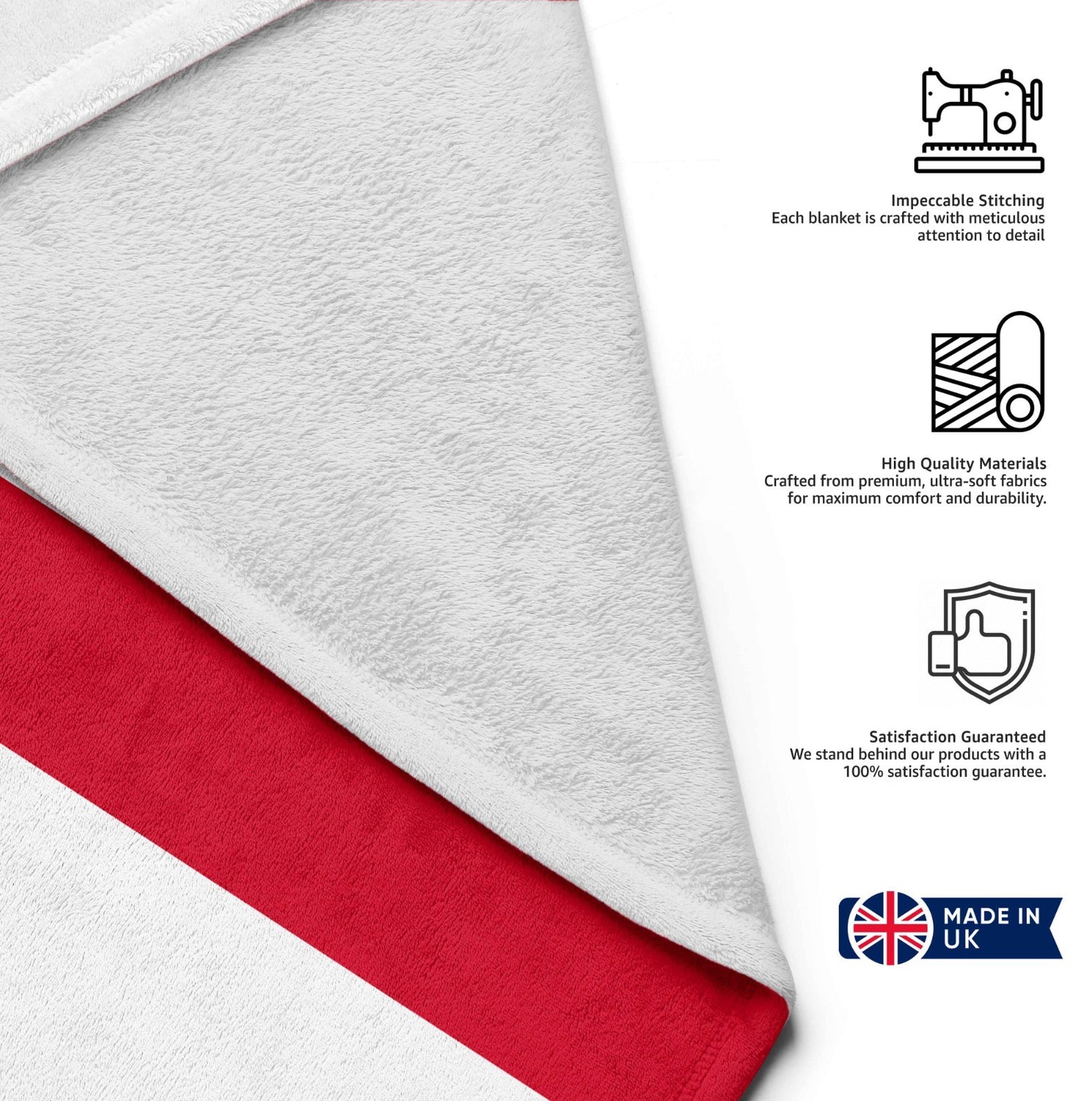 Royal Navy Flag Military Fleece Blanket - Home Decor Throw Gift Custom Made Soft