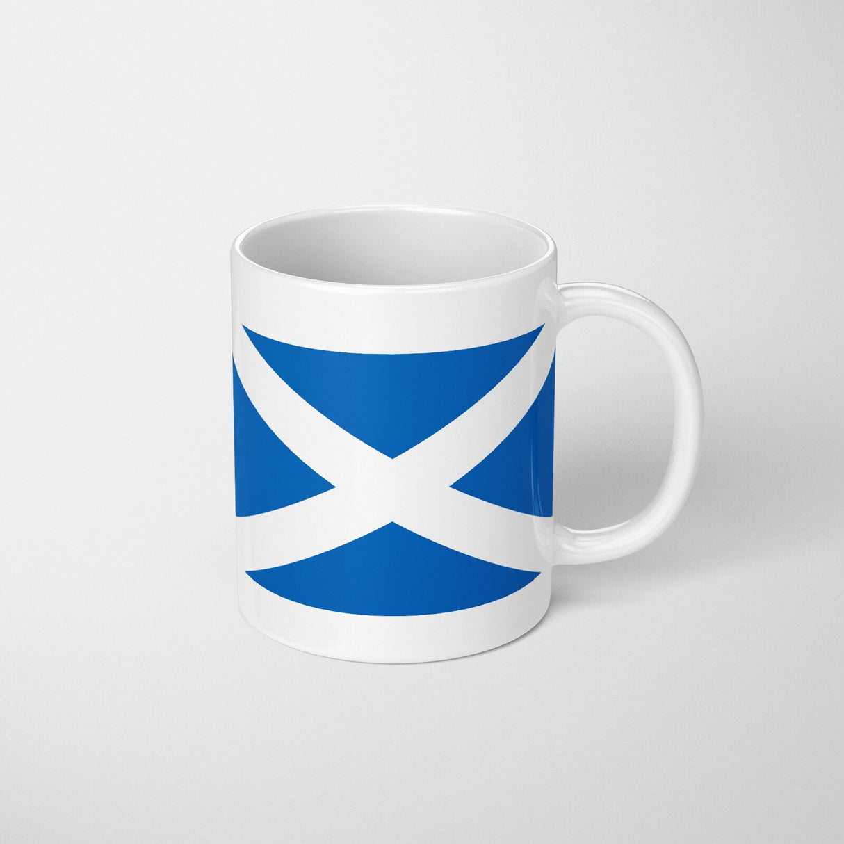 Scotland Flag Scottish Cross Custom Printed Coffee Tea Mug Coaster Gift Him Her