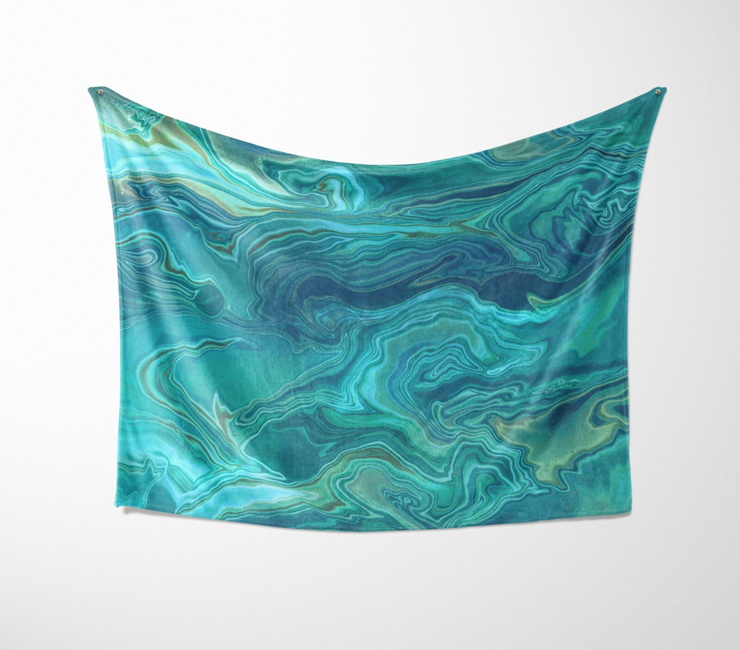 Liquid Marble Abstract  Custom Design Novelty Fleece Mink Blanket Throw Gift