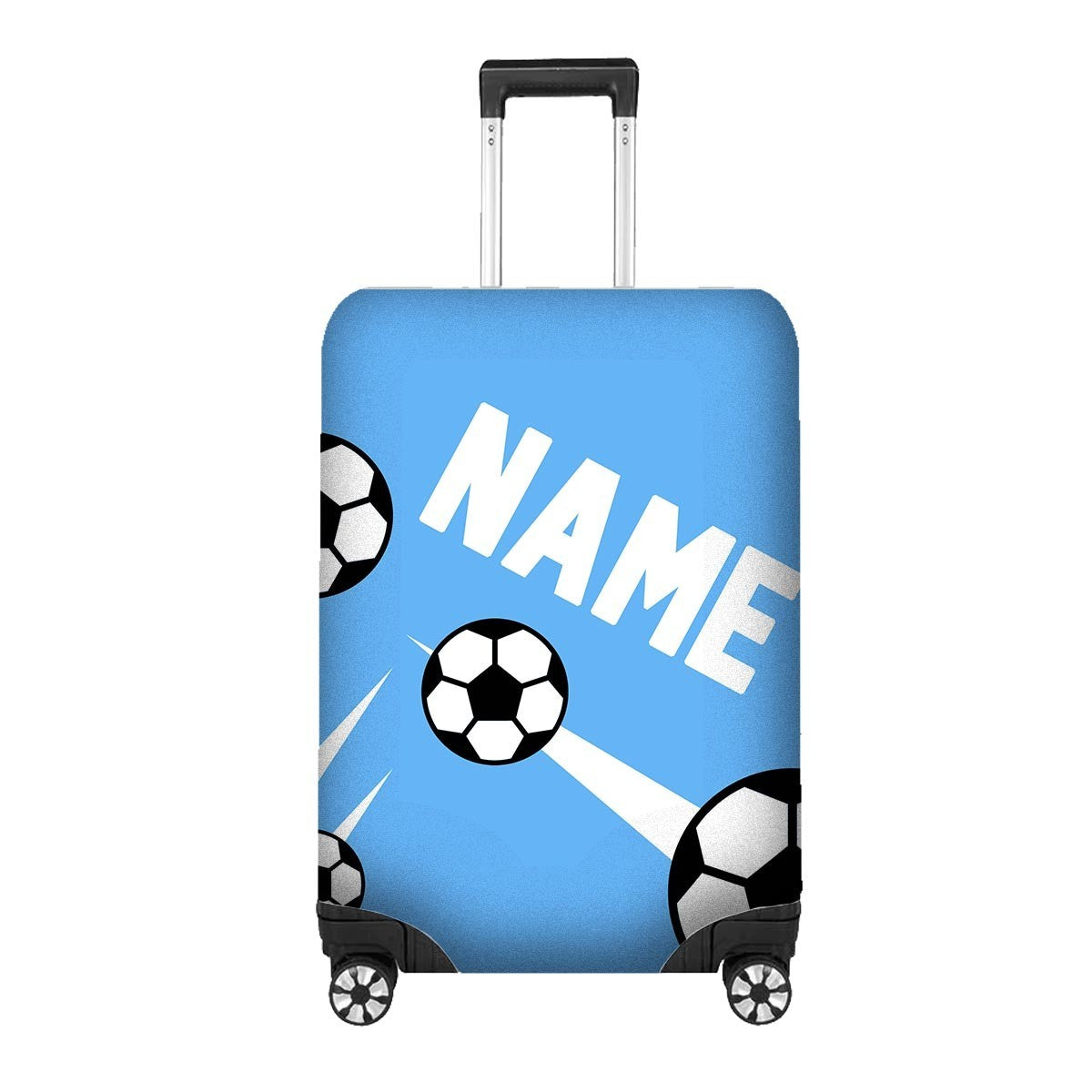 Football Strike Boy Gift Custom Luggage Cover Personalise Suitcase Protect Cool