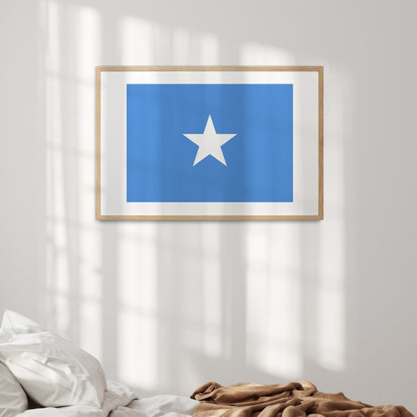 Somalia Flag Design Custom Wall Art Poster Picture Print Decor Patriotic Home