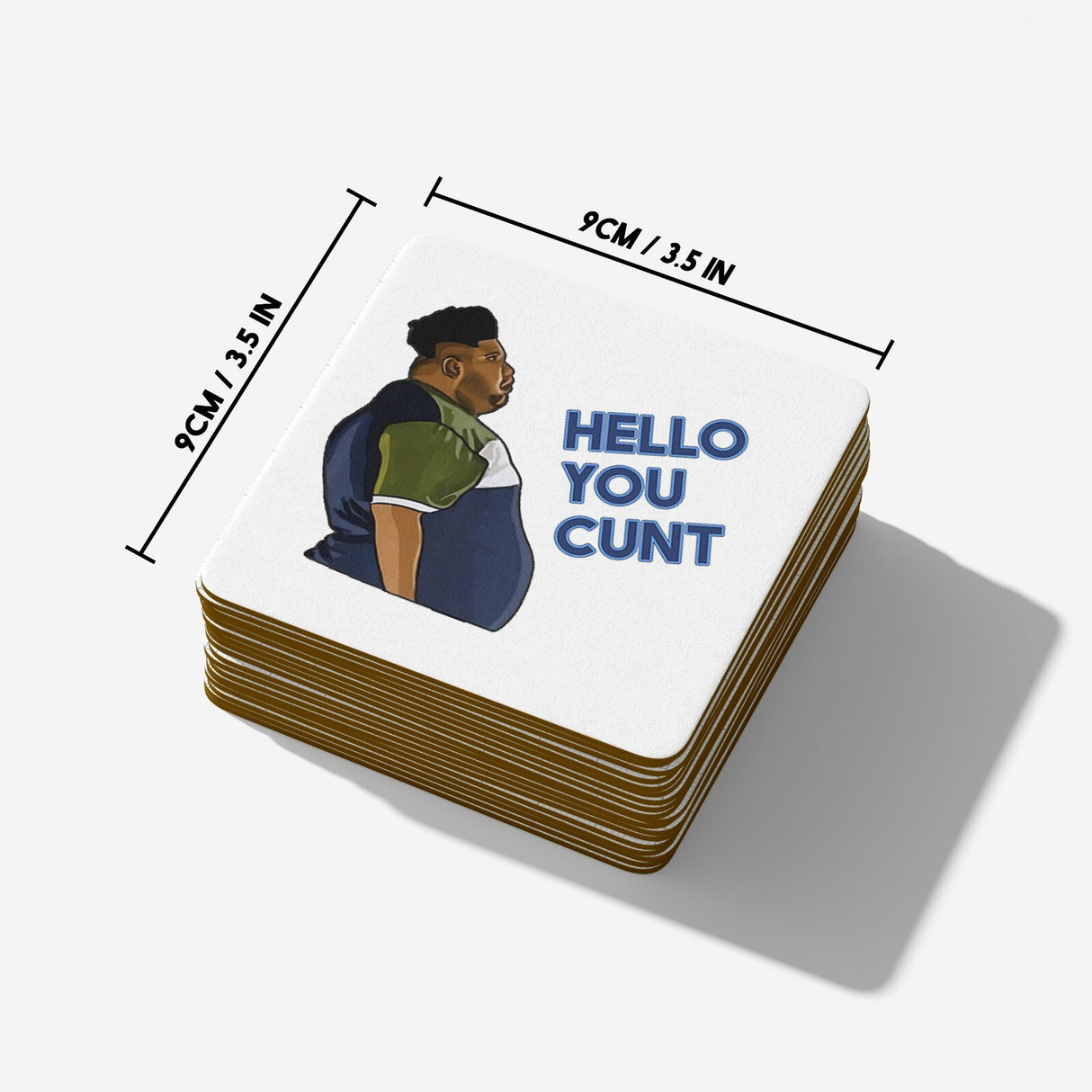 Harvey Hello You C*nt Rude Cheeky Gift Coffee Tea Mug + Coaster Option Him/Her