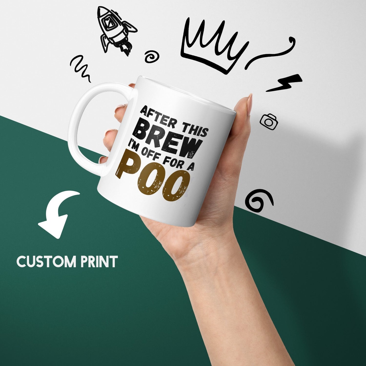 "After This Brew" Rude Funny Cheeky Gift Coffee Tea Mug + Coaster Option Him Her