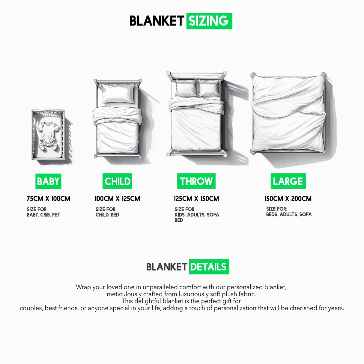 Upload Your Photo Music Player Custom Design Soft Warm Fleece Mink Blanket Decor