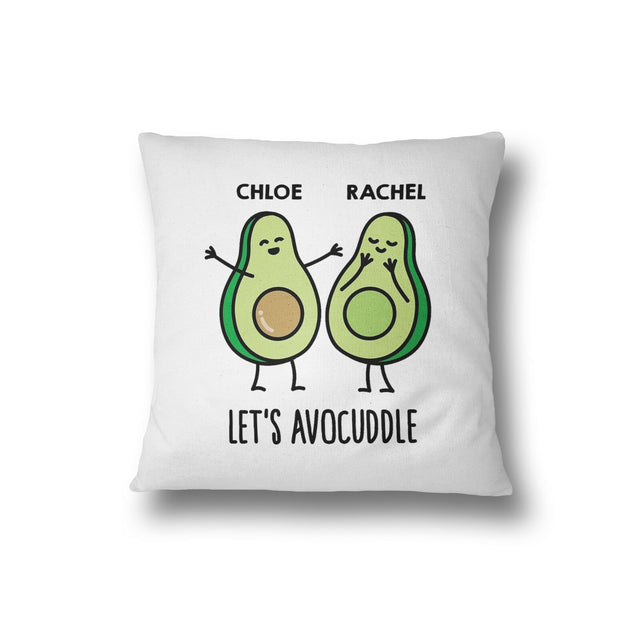 Avocuddle Avacado Funny Pun Joke Filled Cushion Gift Bedroom Decoration