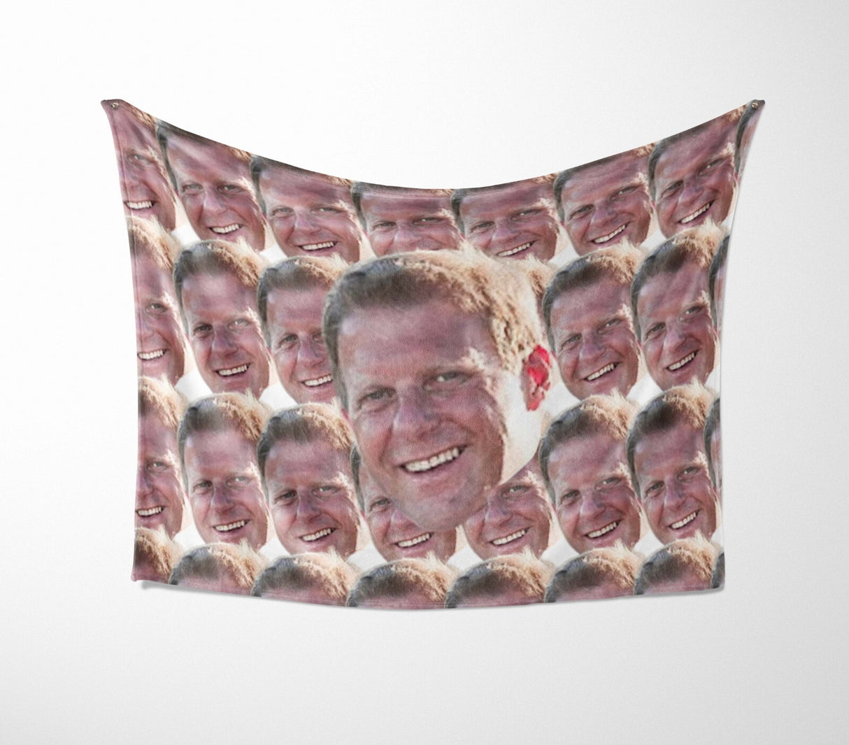 Funny Personalised Custom Photo Upload Collage Soft Warm Fleece Blanket Decor