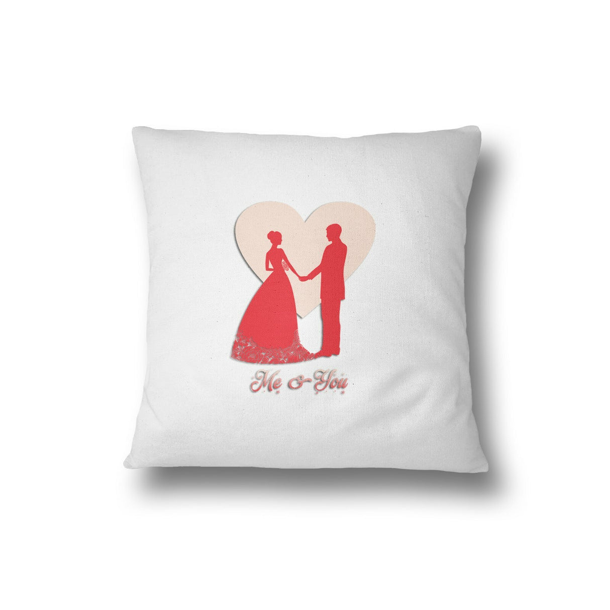 Couples Love Bride Groom Anniversary Filled Cushion Bedroom Decoration