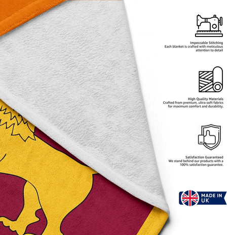 Sri Lanka Flag Towel Highly Absorbent Beach Bath Sheet Custom Gift Patriotic
