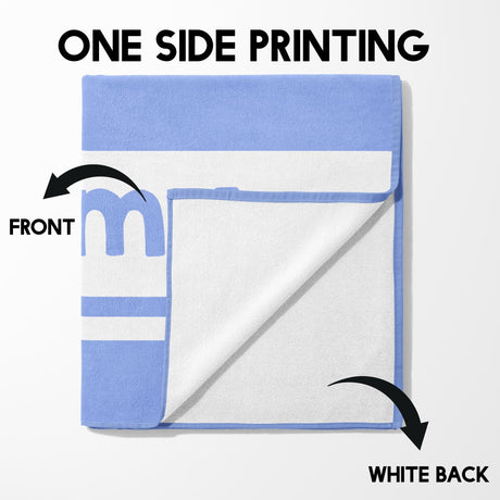 Custom Group Trip Summer Holiday Pool Party Vacation Mode Beach Bath Sheet Towel