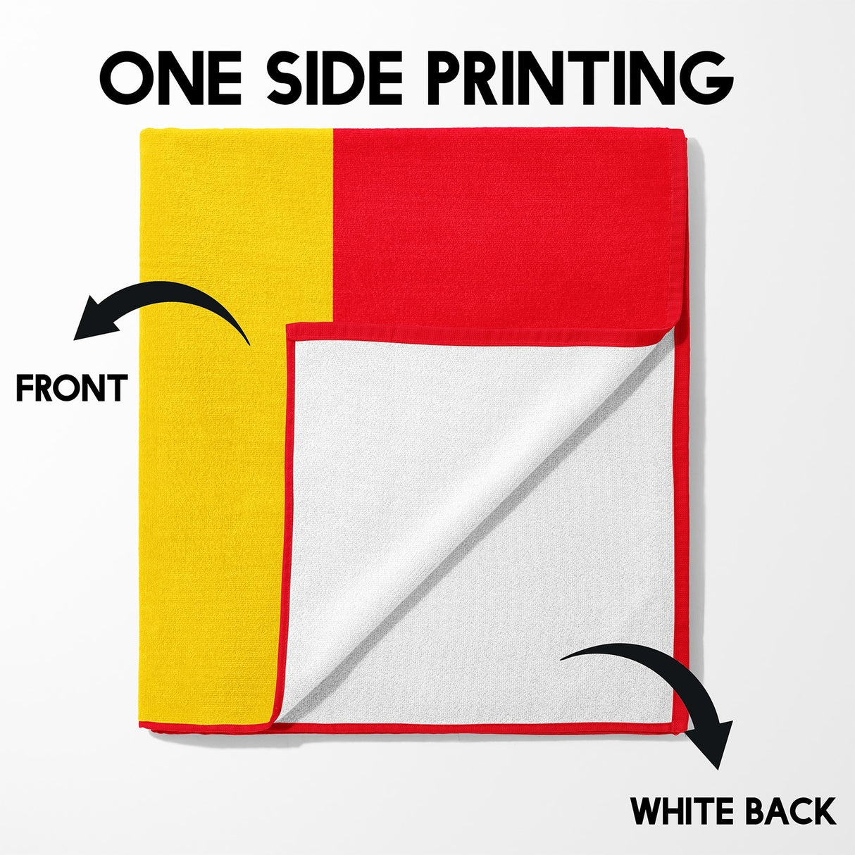 Romania Flag Patriotic Towel Highly Absorbent Beach Bath Sheet Soft Custom Gift