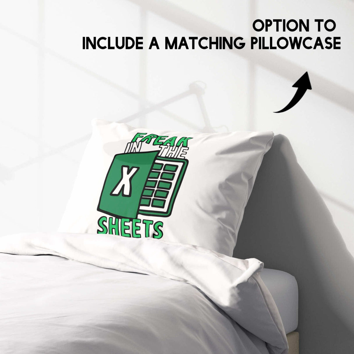 Freak In The Sheets Rude Funny Custom Soft Single Size Novelty Bed Duvet Cover