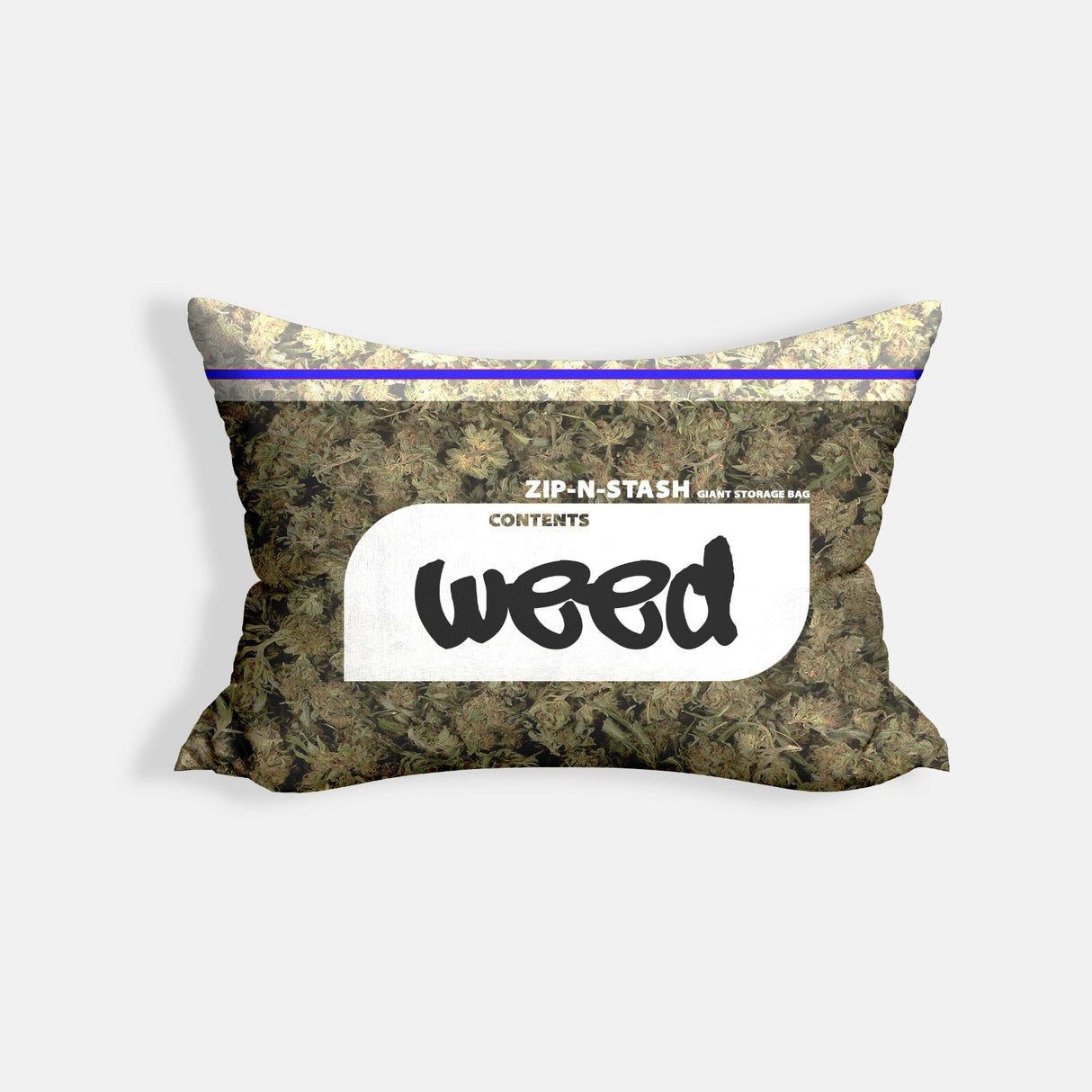 Weed Bag Funny Prank Cheeky Novelty Joke Single Duvet Cover + Pillowcase Option