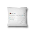 Celebrity Tweets Saying Novelty Funny Filled Cushion Gift Bedroom Decoration